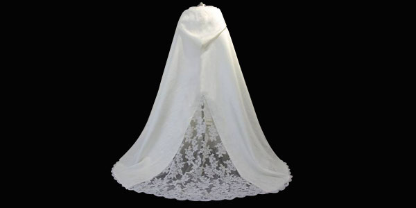 شنل کلوش برای لباس عروس(پر طرفدار ترین مدل شنل عروس)